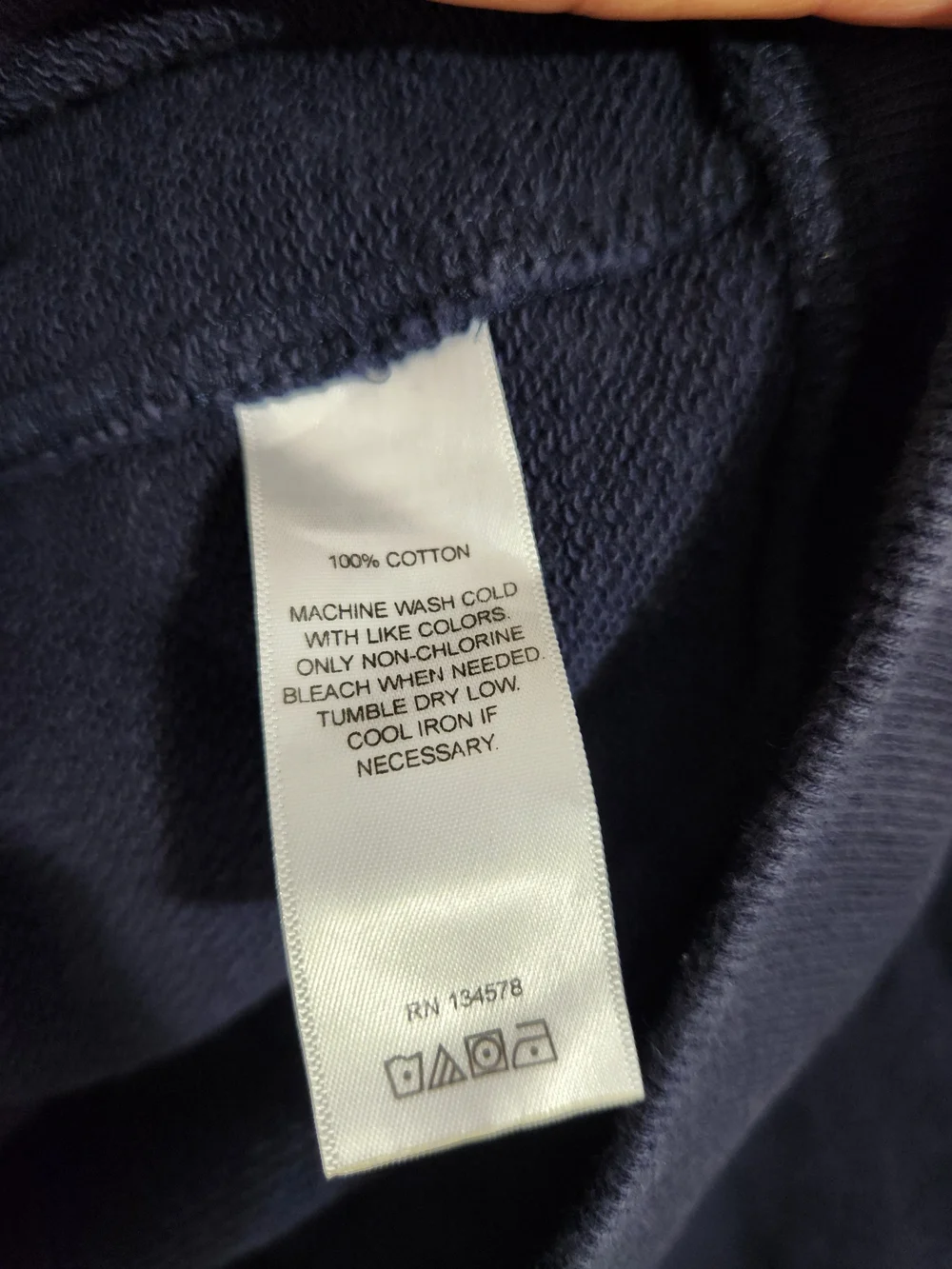 Classic Navy blue Vineyard Vines Shep Shirt quarter-zip pullover
